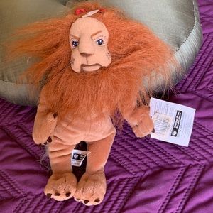 NWT Vintage Warner Bros Wizard of Oz Lion Beanie
